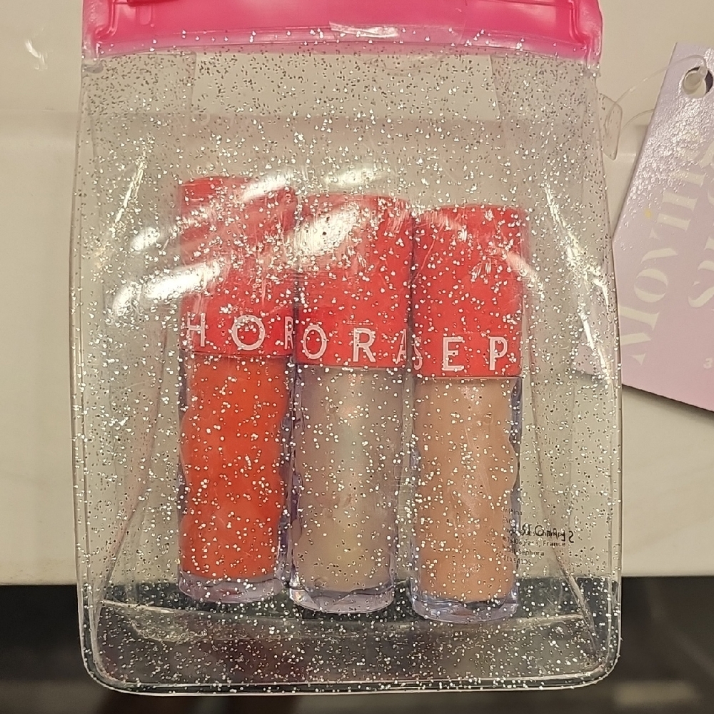Sephora Lip Trio in Glittery Case Lip Plumpers